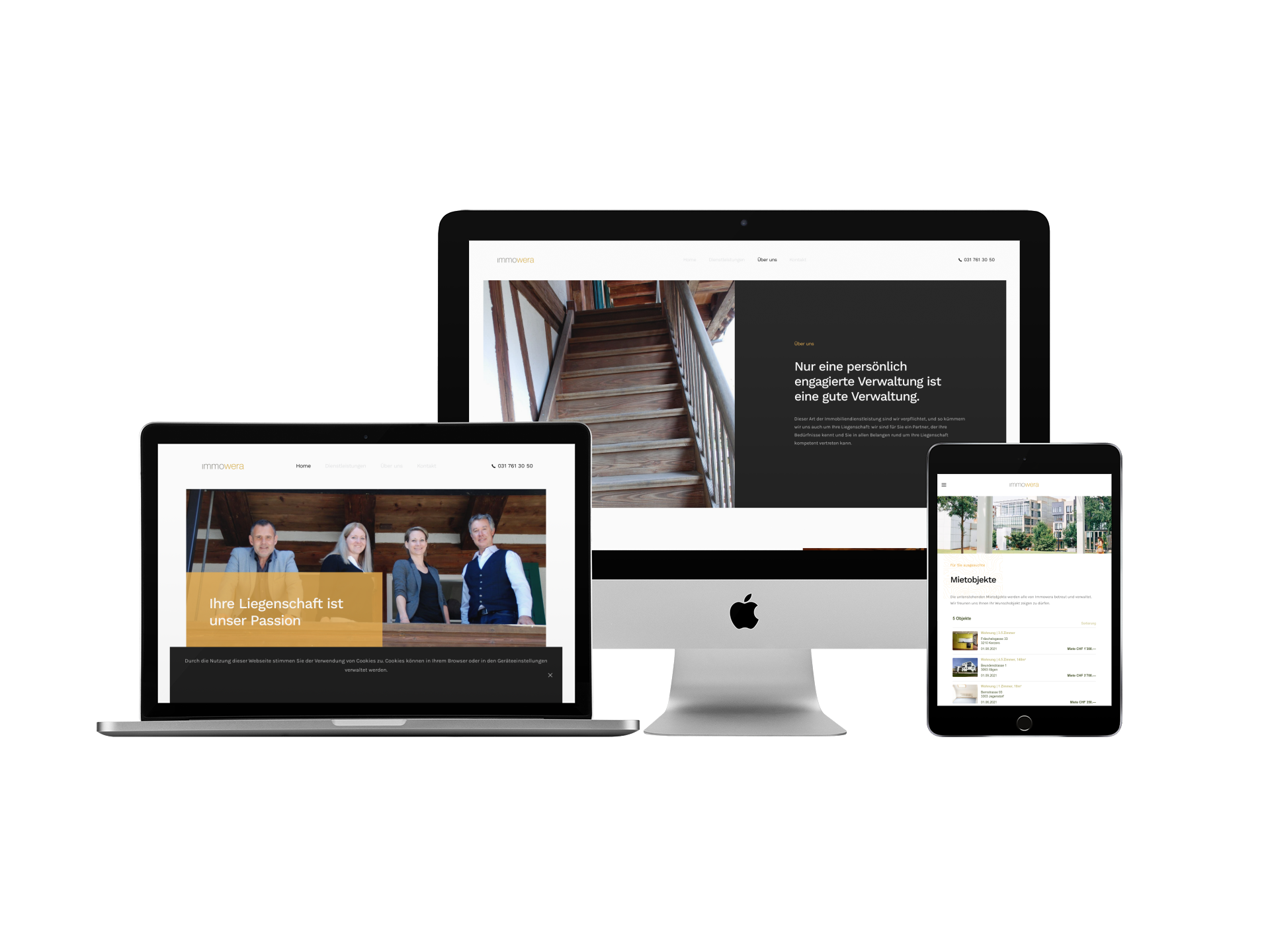 Immowera Redesign der Webseite