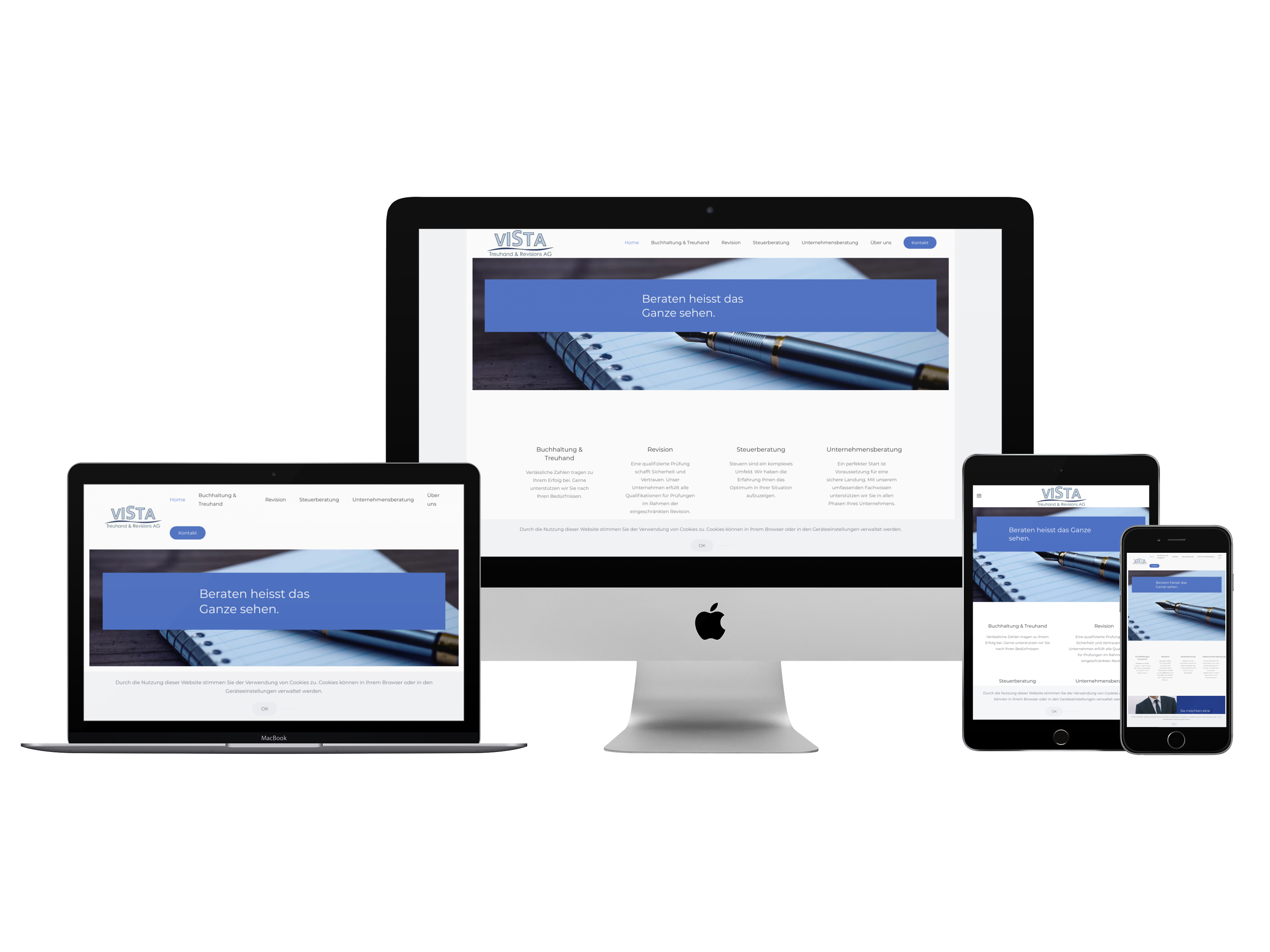 VISTA Treuhand von Meister-Webdesign