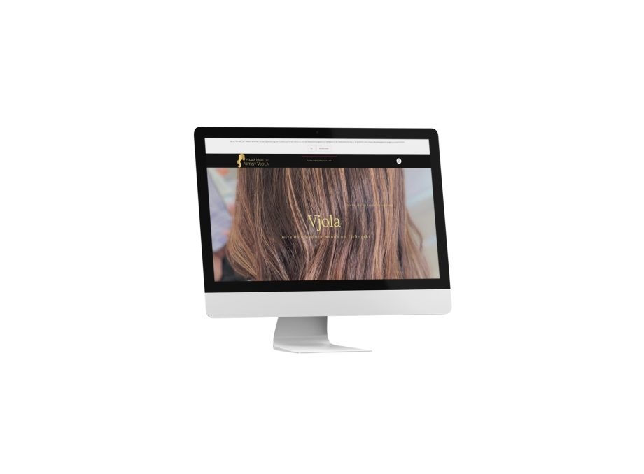 Vjola-Hair & Makeup- Meister-Webdesign