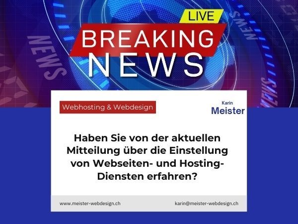 Swisscom stellt Webseiten- und Hosting-Dienste ein 