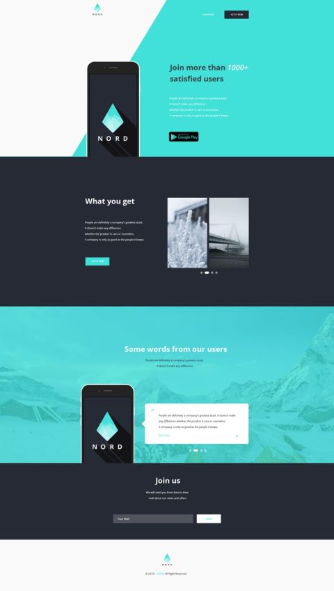 OnePage Webseite Meister-Webdesign
