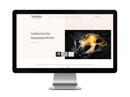 Redesign Meister Webdesign