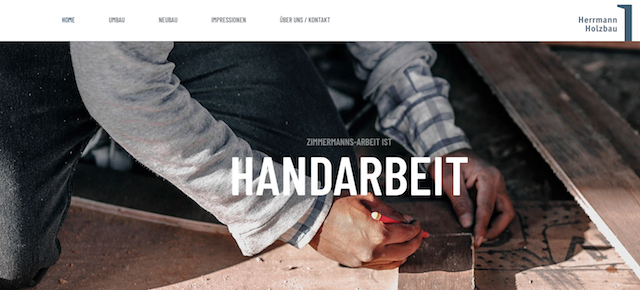 Redesign Herrmann Holzbau